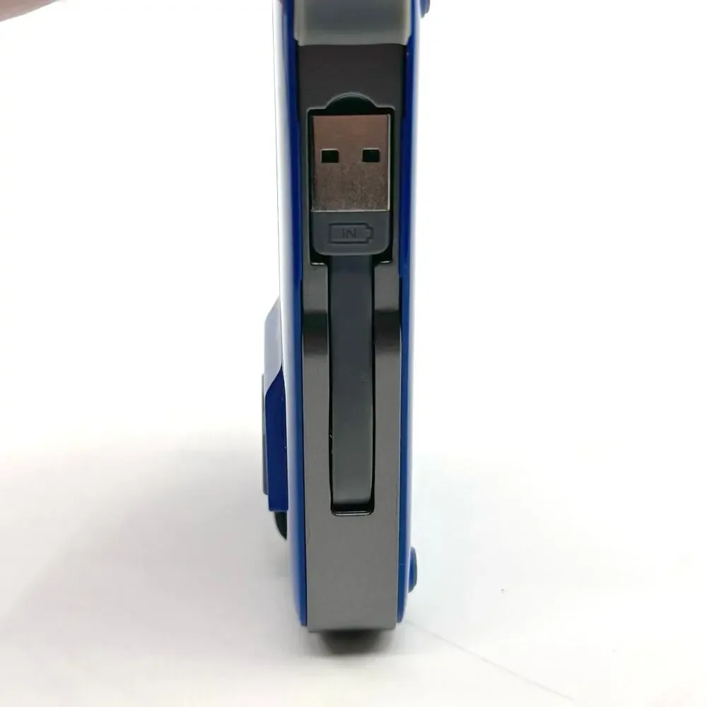 MyCharge RFAM-0216 Handheld USB 3000 mAh Capacity Portable Power Bank Royal Blue